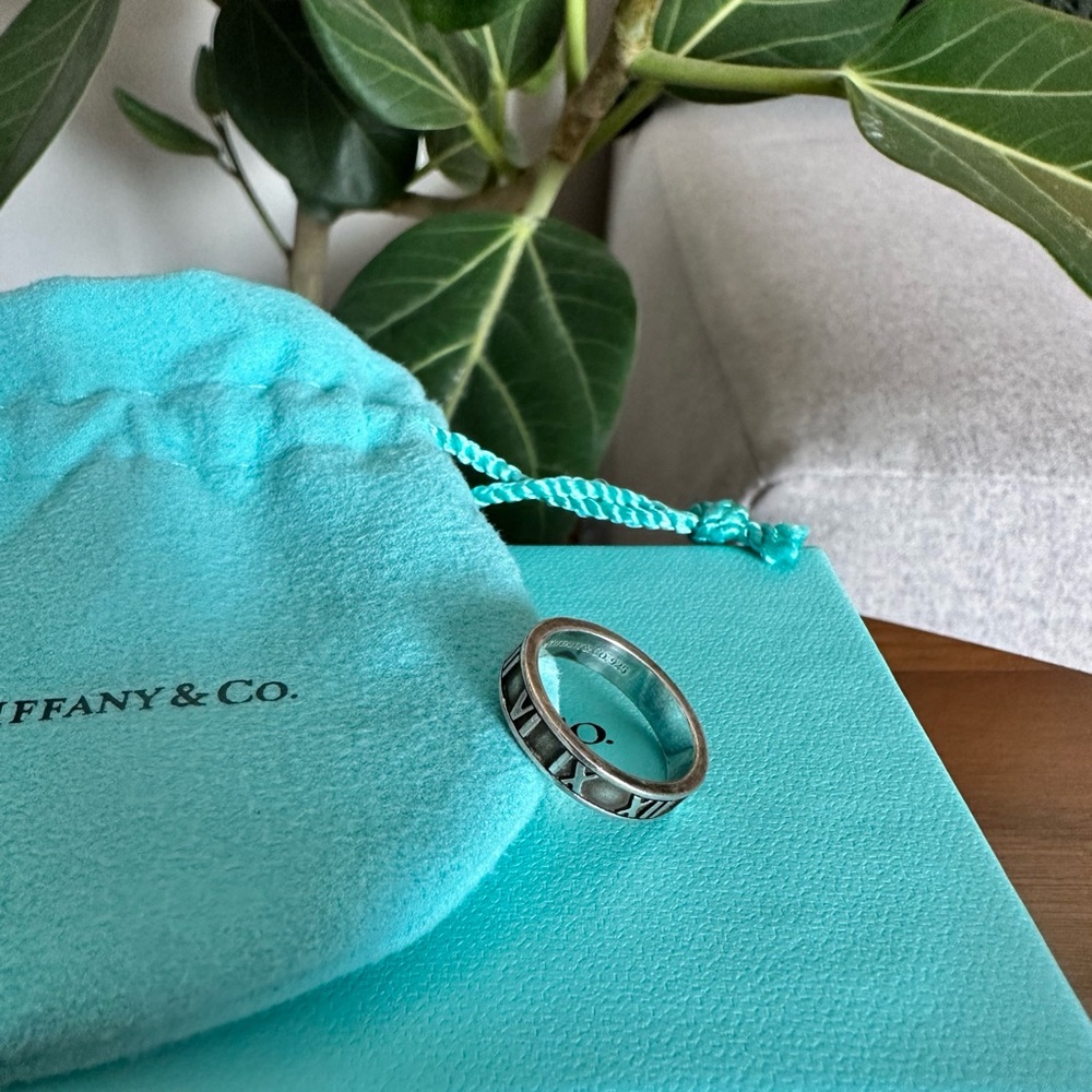 Tiffany & Co. Atlas 925 Ring Narrow